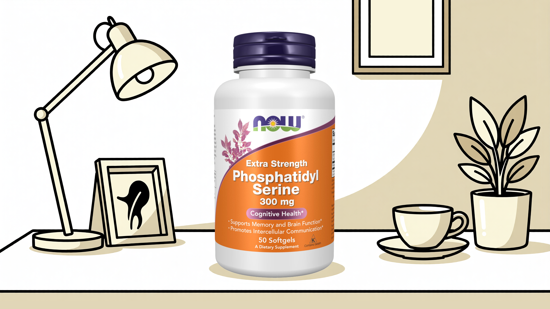 I take supplements from NOW Foods as part of my daily routine.
